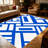1PC Blue And White Geometric Block Abstract Pattern area rugs for Living Room, Soft and Comfortable, Suitable for all seasons, easy-to-maintain, machine washable Indoor floor mat, Under Table Farmhouse suitable for dining room, bedroom, entryway.-129691987