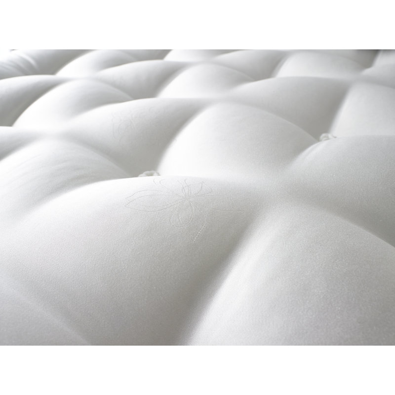 Premium Natural Wool Pillowtop Pocket Sprung Mattress, Small Double (4')