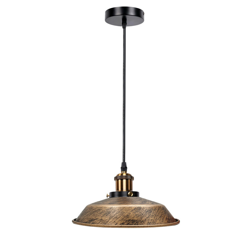 Guerra 1 - Light Dome Pendant, Brushed Copper