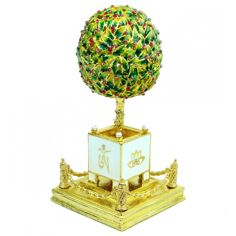 Sculpture Bejeweled Wealth Granting Tree