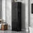 Tall Bathroom Storage Cabinet With 2 Different Size Doors, Adjustable Shelf, Door Shelve Design And Drawer-249104038