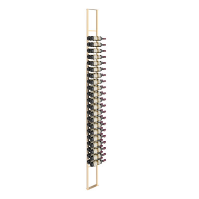 Klossett Single-Sided Floor to Ceiling Wine Rack Kit