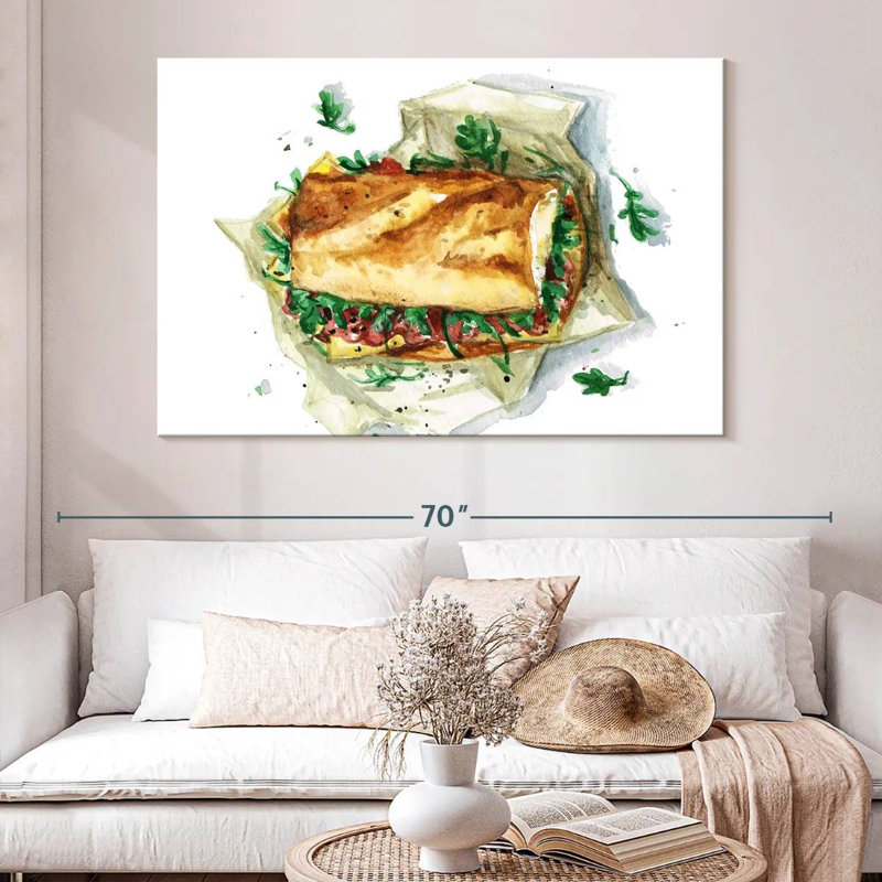 Yarlin Sandwich, 34" H x 51" W