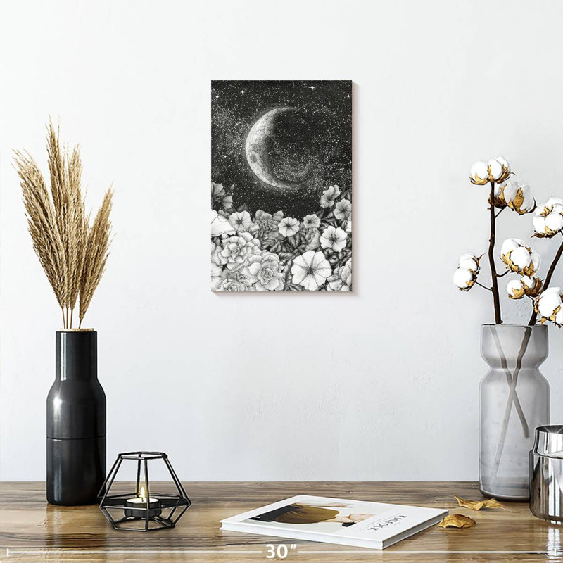 Oberle Moonlight In The Garden, 12" H x 8" W