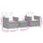  Bistro Set Grey