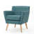 Polyester bleu sarcelle foncé est en rupture de stock