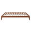Base de lit plateforme en bois avec support en lattes de bois-1936933441