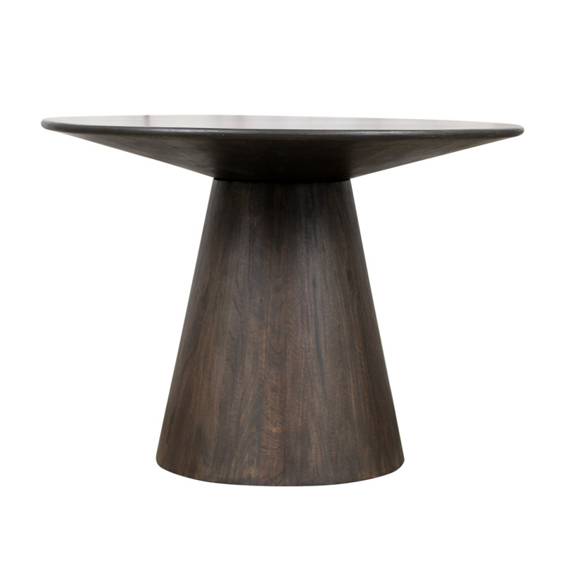 Table de salle à manger ronde en bois massif Jaden