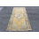 Handwoven Antique Turkish Rug in Yellow and Handmade Wool Runner for Spacious Indoor Area