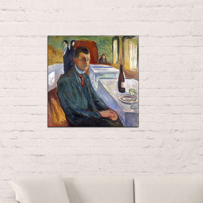 Edvard Munch - Wrapped Canvas Painting