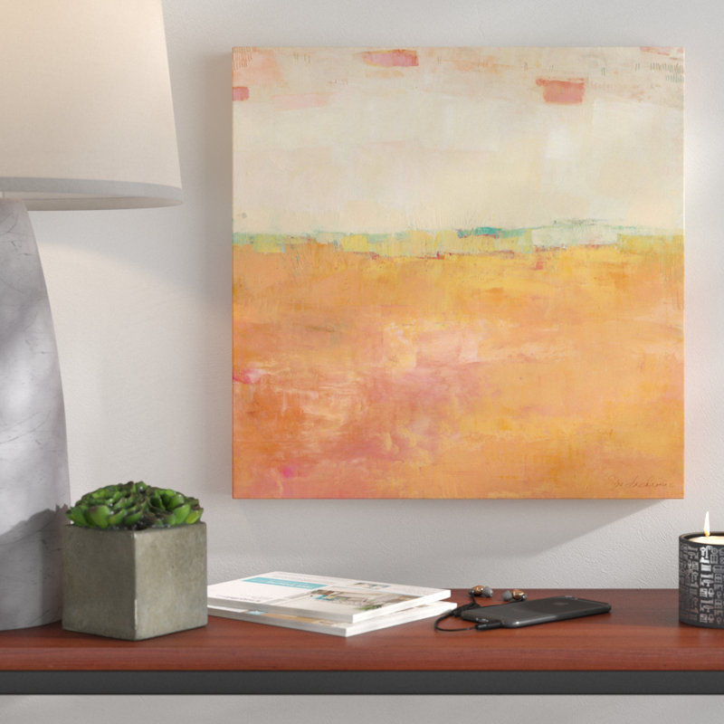 «Apricity II», reproduction d'art sur toile tendue, H 32 po x l 32 po x P 1,5 po