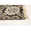 Tapis noir unique noué à la main One Of Kind 3 pi 0 po x 4 pi 9 po