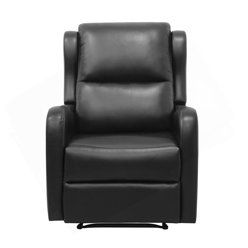 Fauteuil inclinable 1pc Comfort Seating, Noir