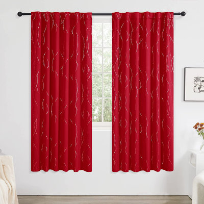 Deenie Room Darkening Curtain Pair