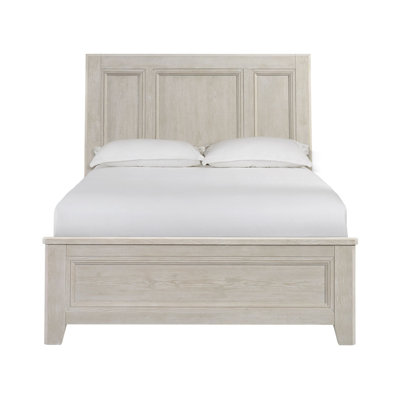 Clinger Solid Wood Panel Bed