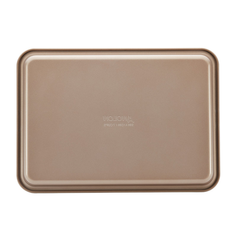 Bronze Nonstick Stainless Steel 3-Piece Cookie Sheet Set