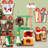 68.9" H Cat Tree for Christmas,  Multi-Level Cat Tower with Christmas Gift Stack Cat Condo and Scratching Post
