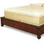 Ensemble de 4 pieds en bois massif espresso H 4 po x 4 7/8 po de diamètre-95998113