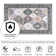 Wymond  Machine Washable Moroccan Area Rug Aztec Geometric Carpet With Non-Slip Backing