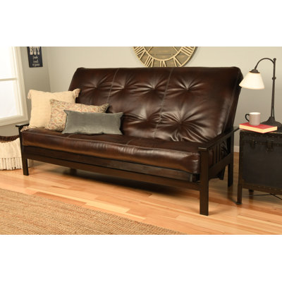 Johnte Queen 86" Futon Frame and Mattress