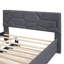 Lit plateforme tapissier avec lit gigogne-2131658545-2131658544