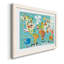 Carte du monde des enfants - impression encadrée-61091477-61091476