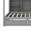 Lit double Tuttletown avec tablettes de rangement et 2 tiroirs Tuttletown-91959680