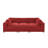 Arregui 108.5" Wide Symmetrical Modular Corner Sectional with Ottoman-358793104