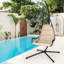 Saley Hanging Chair with Stand-1795756594