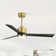 52'' Ceiling Fan With Lights And Remote Control
