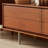 Retro-style wooden TV cabinet for storage-1242757952