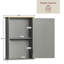 34cm x 53cm Surface Mount Mirror Cabinet-51384339