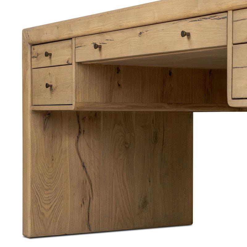 Nico Desk-Aged Natural Oak Veneer