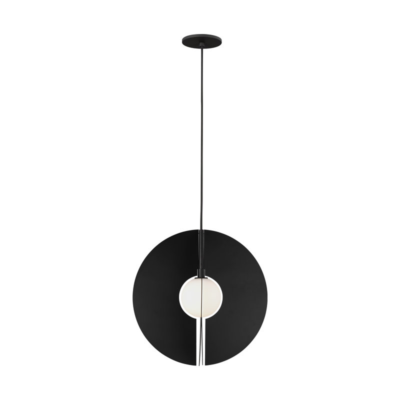 Orbel 1 - Light LED Pendant, Matte Black, Yes