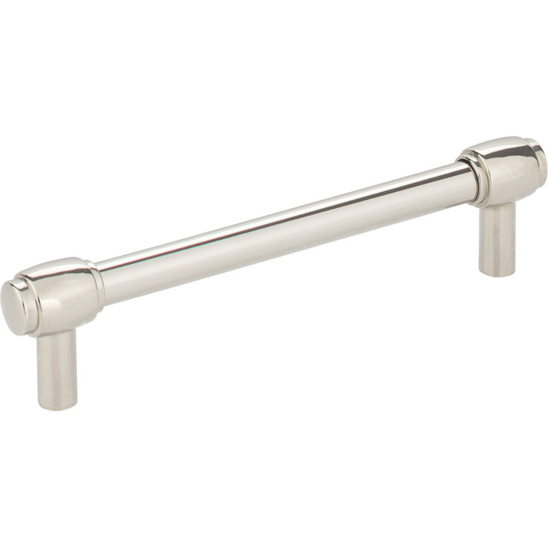 Hayworth Bar Pull, Polished Nickel, 3 3/4"