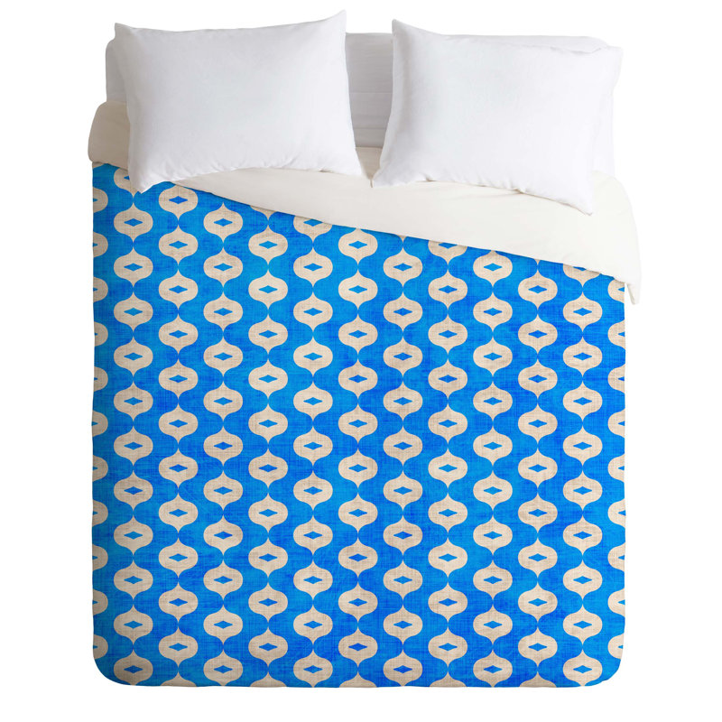 Ensemble de housse de couette Holli Zollinger, Housse de couette pour grand lit et 2 taies décor