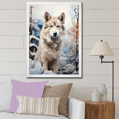 Siberian Dog Serenity III sur toile
