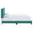 Celine Channel Tufted Performance Velvet Platform Bed-1029404573-1029404584