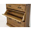 15 Pair Solid Wood Flip Down Shoe Storage
