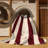 Machine Washable Checkered Beige Area Rug-1063929384