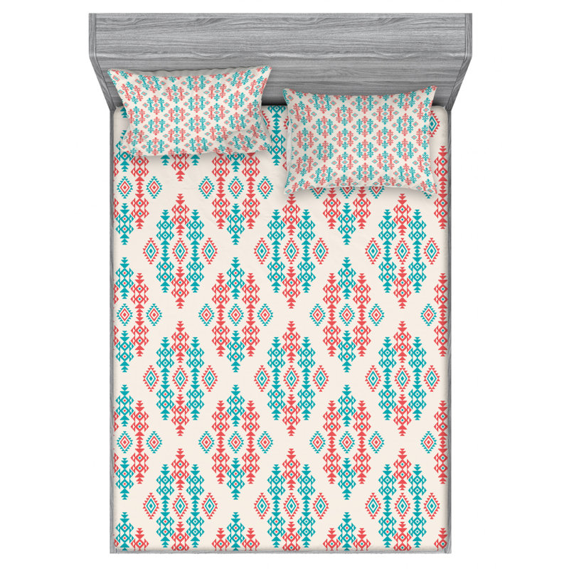 Microfiber Sheet Set, Full Sheet Set with Fitted Sheet