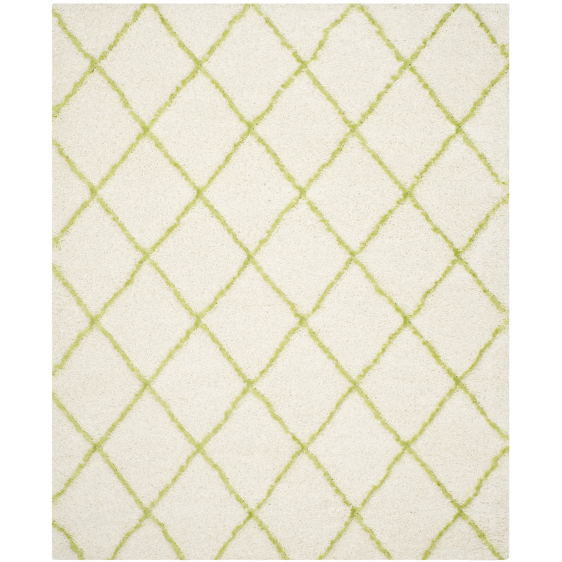 Sg-Msg-Moroccan Shag Performance Geometric Rug, Rectangle 8'6" x 12'