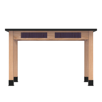 Série de tables à tablier à compartiments PerpetuLab avec différentes options de plateau et de taille