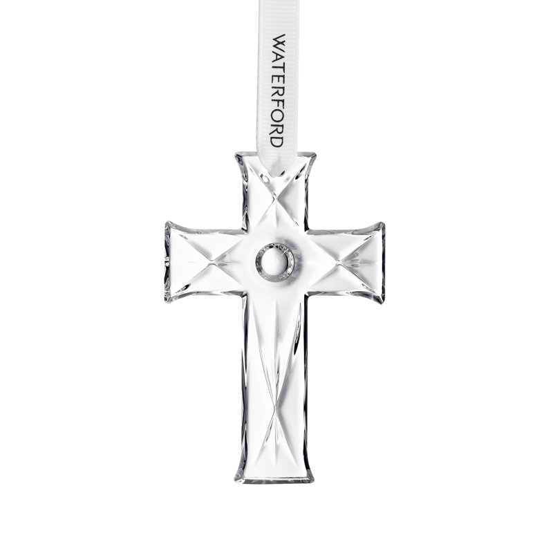 Waterford Mini Cross Ornament
