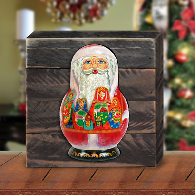 Matreshka Christmas Decorative Accent