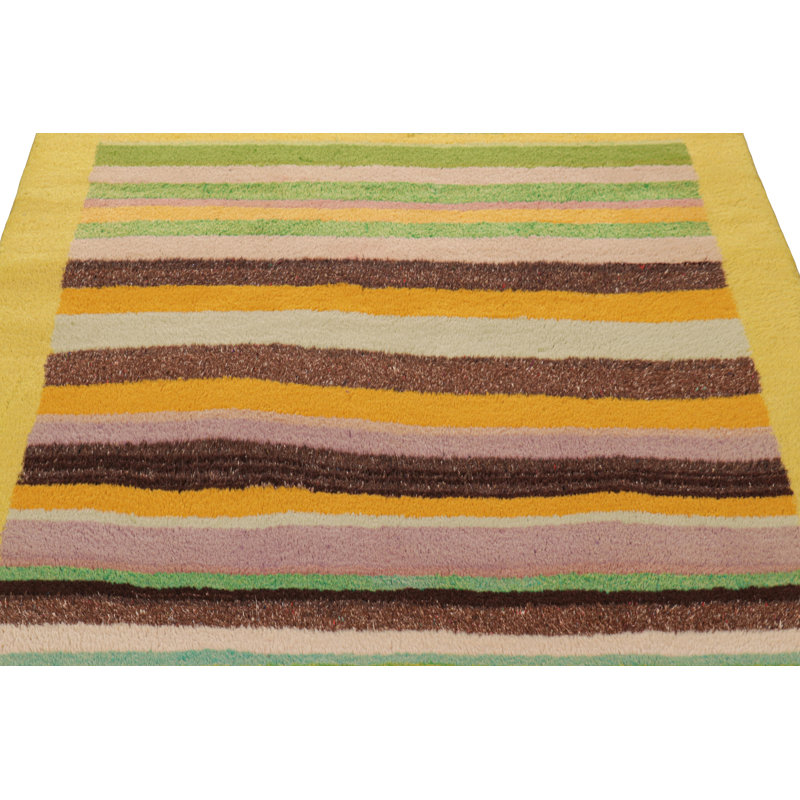 One-of-a-Kind 4'0x6'7 Hand Knotted Area Rug