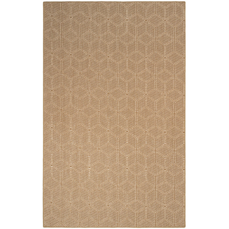 Jiske Jute/Sisal Geometric Indoor Rug, Rectangle 4' x 6'