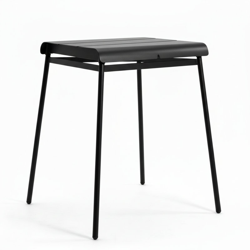 Table de bar Corail, Anthracite