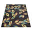 Tapis en laine touffetés à la main à motif floral - Rectangle, multicolore, motif floral moderne, tapis antidérapants faits à la main épais pour salon, chambre à coucher-462439467