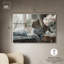 Art mural décoratif imprimé léopard décoratif sur toile par Art Remedy, prêt à accrocher, 54 x 36-1668575140-1668575147